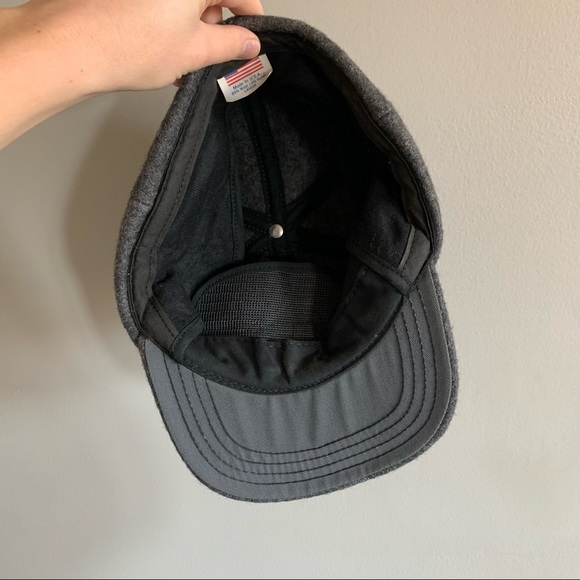 Vintage • wool blend trucker style hat ball cap - Picture 5 of 6